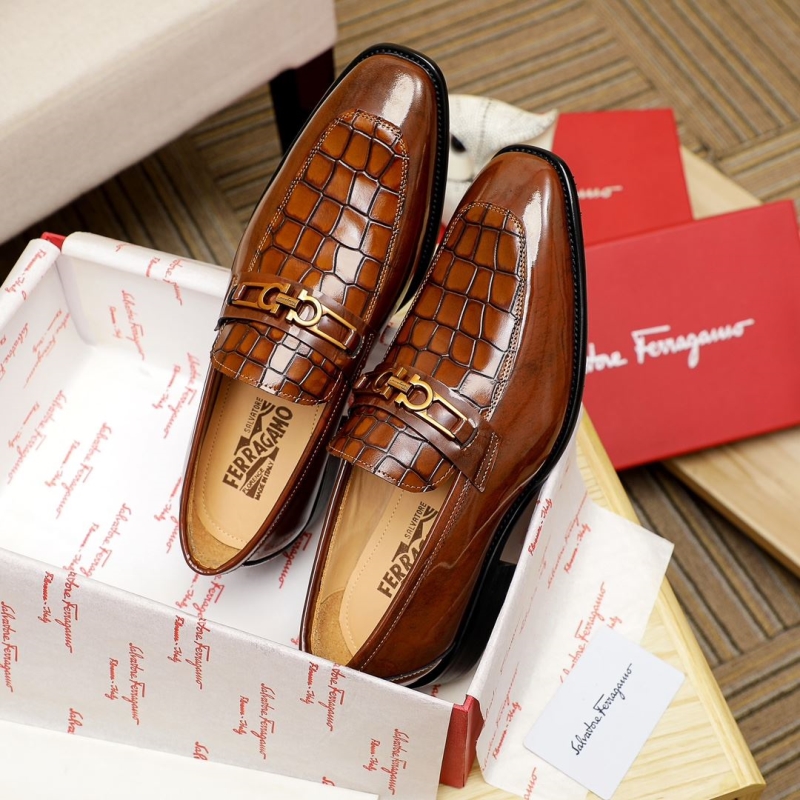 Ferragamo Leather Shoes